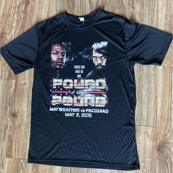 Mayweather vs Pacquiao Dri Fit T Shirt - Picture 2 of 4